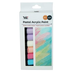AKRYLFÄRG PASTELL 25ML 8-PACK