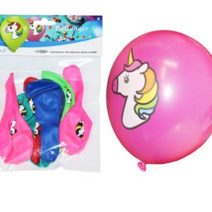 BALLONGER ENHÖRNING 3,2G 6/SET