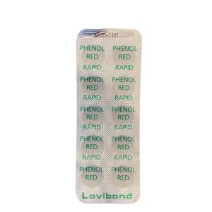 Testtabletter Phenol Red Rapid